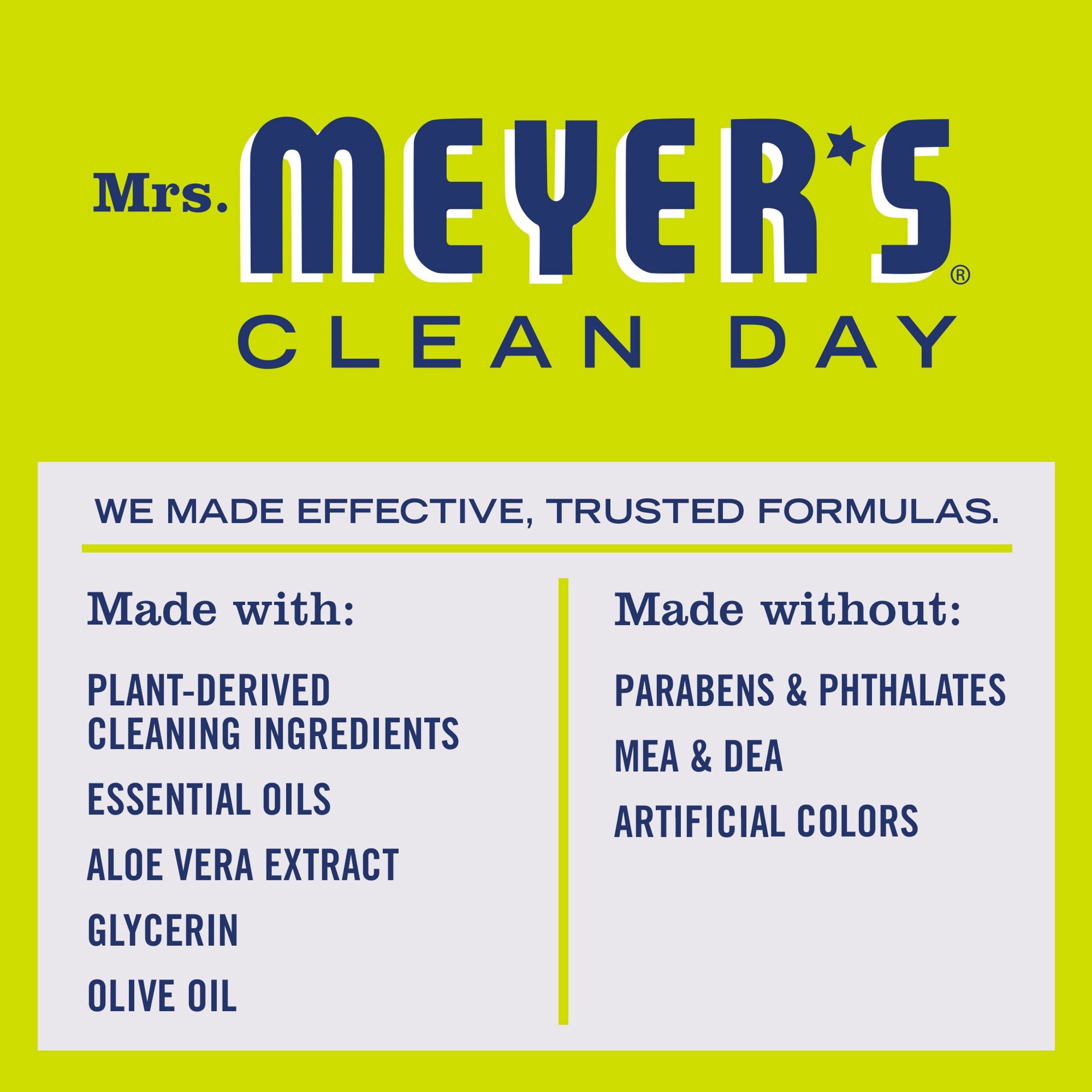 slide 3 of 6, MRS MEYERS CLEAN DAY 12.5-fl oz Lemon Verbena Hand Soap, 1 ct