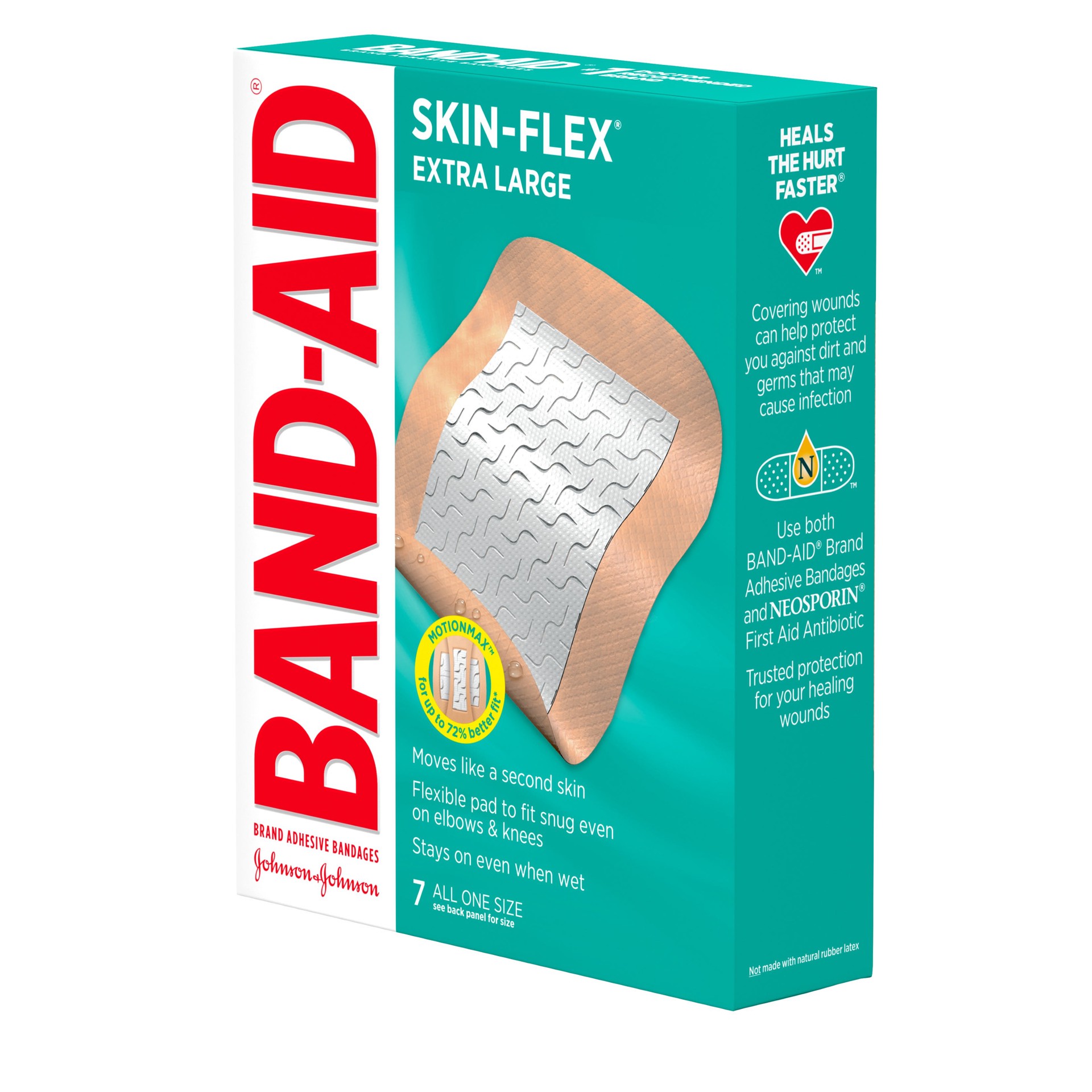 slide 9 of 10, BAND-AID Adhesive Bandages, Bandage, 7 ct
