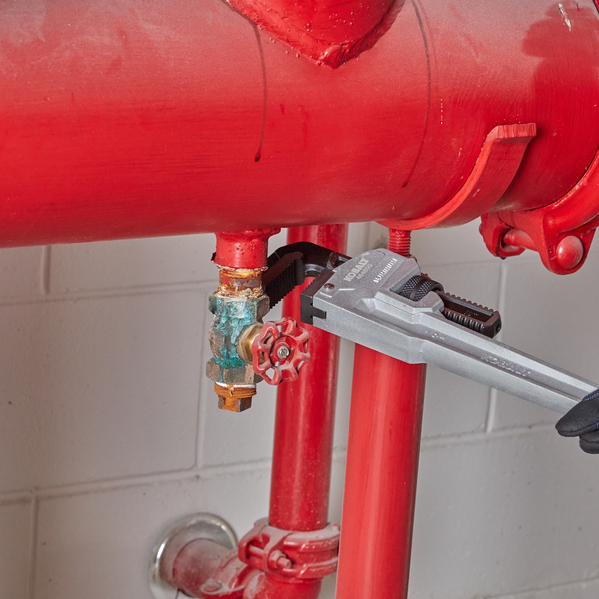 slide 5 of 6, Kobalt 18-in Aluminum Pipe Wrench, 1 ct