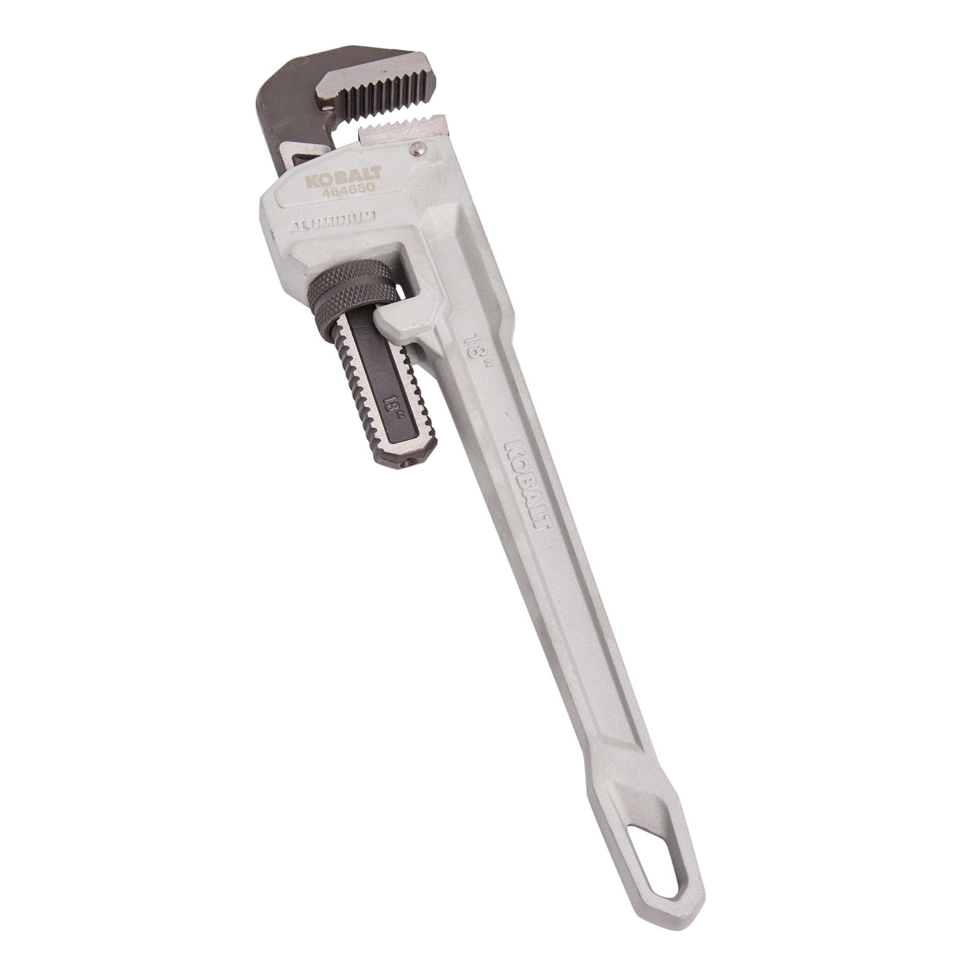 slide 6 of 6, Kobalt 18-in Aluminum Pipe Wrench, 1 ct