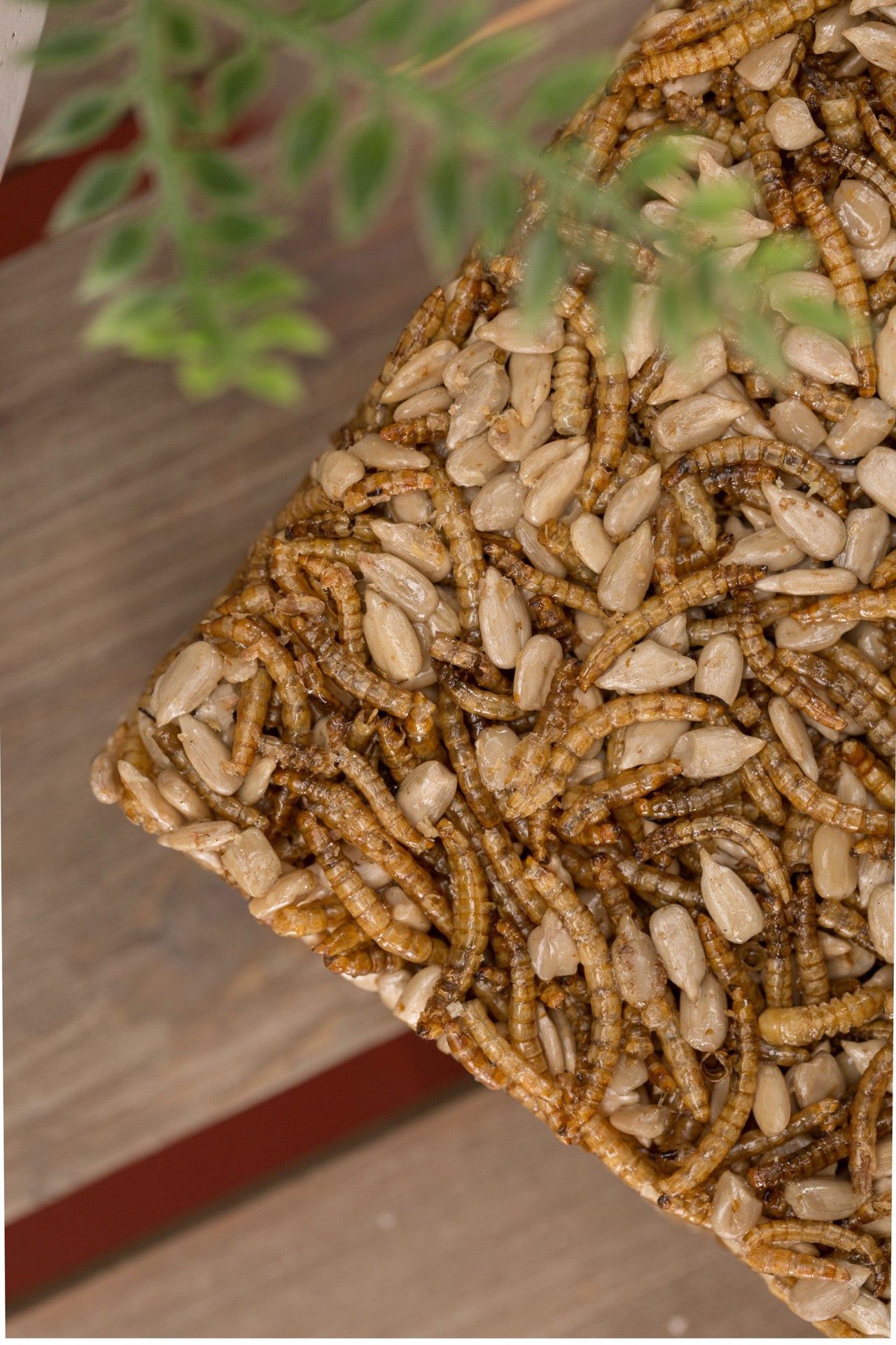 slide 2 of 6, National Audubon Society Meal Worm Cake (blend) Bird food 1.25 Pound(s), 1 ct