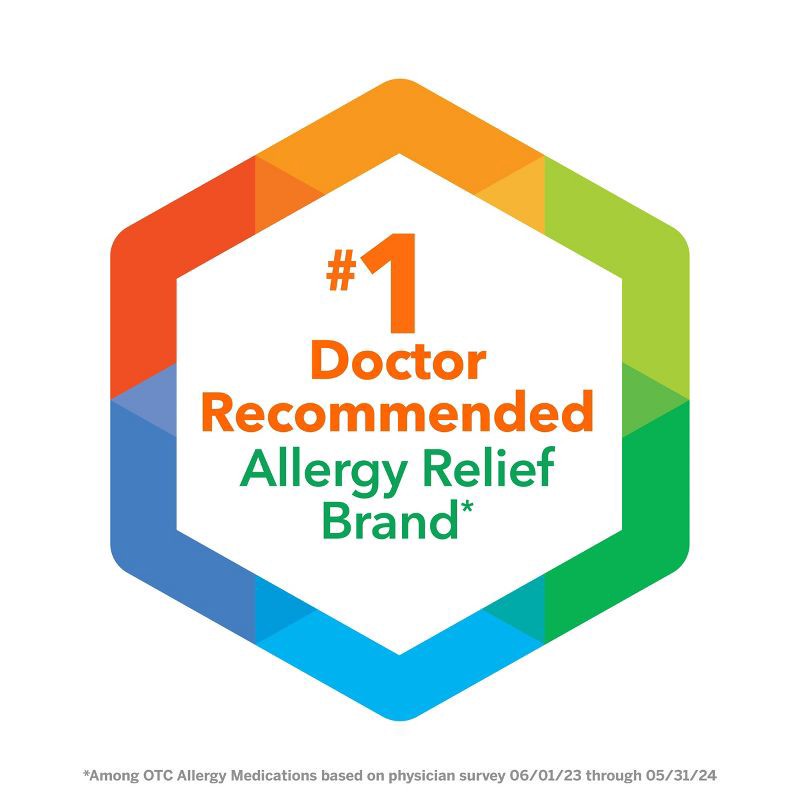 slide 6 of 14, Flonase Allergy Relief Fluticasone Nasal Spray, 24 Hour Non Drowsy Allergy Medicine, Metered Nasal Spray - 144 Sprays/2pk, 1.24 fl oz