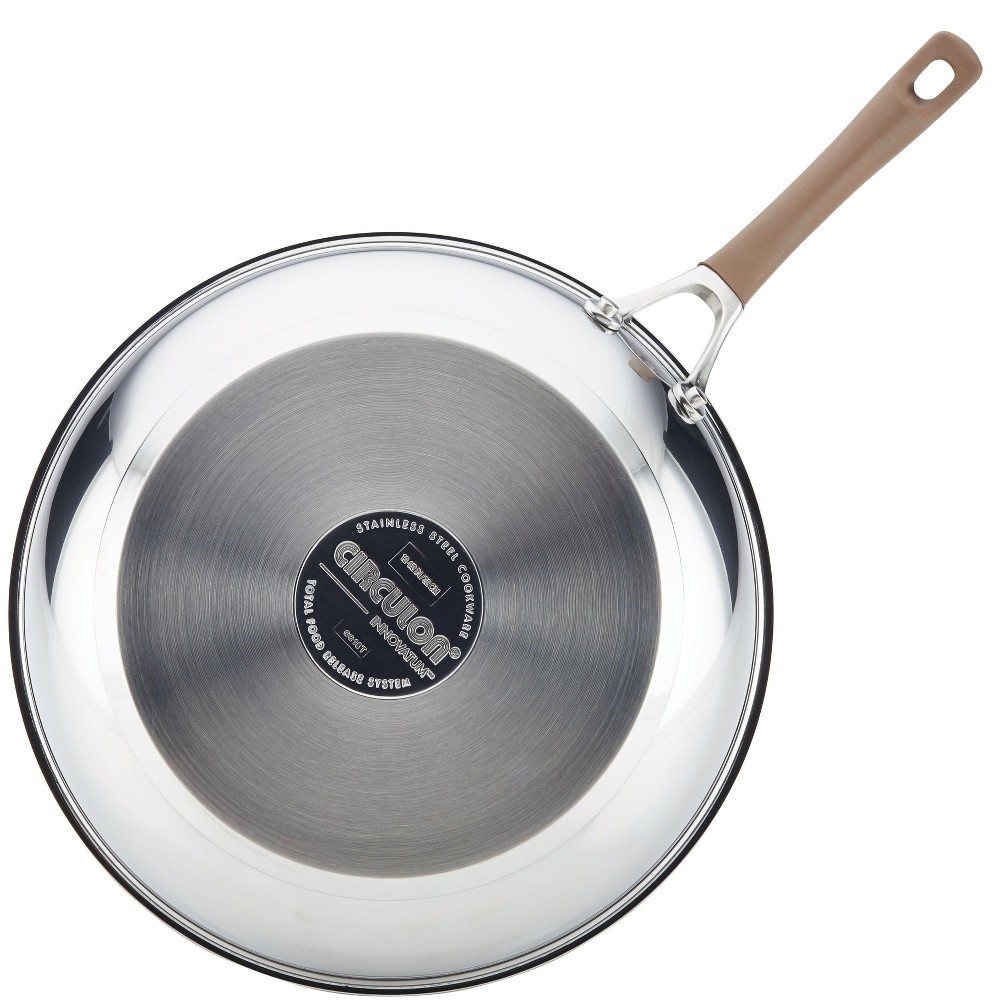 slide 2 of 3, Circulon Innovatum Stainless Steel Nonstick Skillet - Silver, 10 in