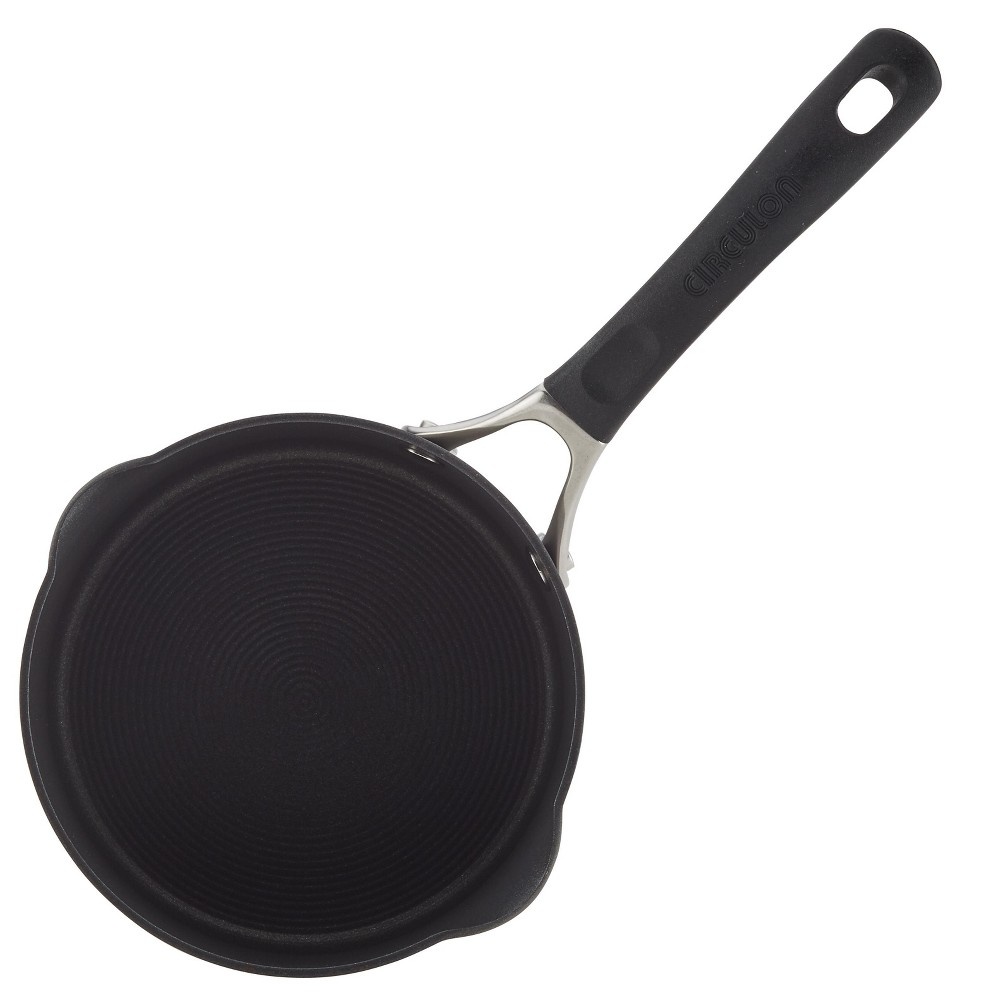 slide 2 of 7, Circulon Innovatum Hard-Anodized Nonstick Covered Saucepan Gray, 2 qt