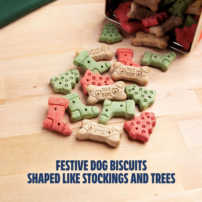slide 5 of 11, Milk-Bone Christmas Biscuits Tin with Original Flavored Dog Treats - 24oz, 24 oz