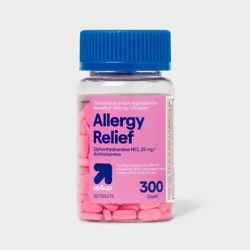 Diphenhydramine HCI Allergy Relief Tablets - 300ct - up&up™