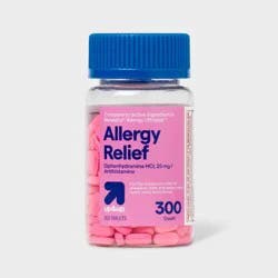 Diphenhydramine HCI Allergy Relief Tablets - 300ct - up&up™