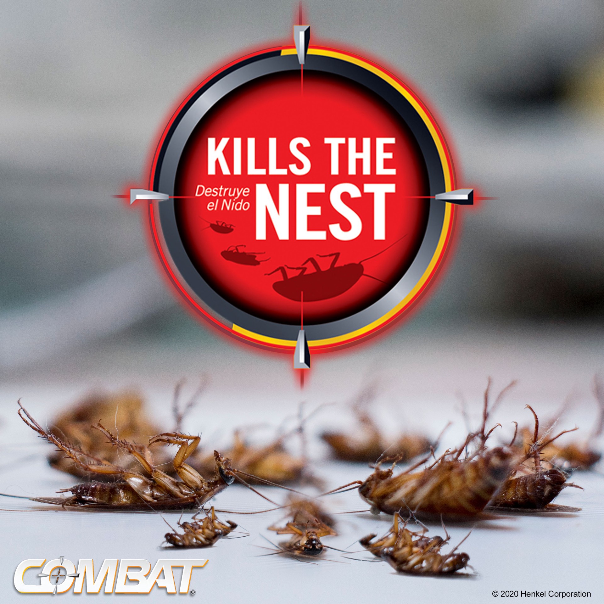 slide 5 of 6, Combat Max Indoor/Outdoor Roach Killing Bait Gel 2.1 -oz Roach killer, 1 ct