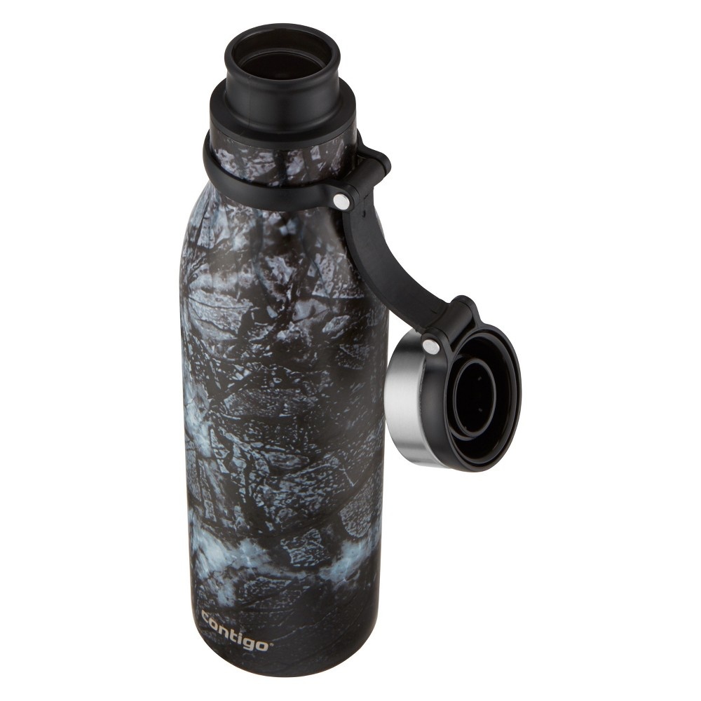 slide 2 of 3, Contigo Couture Thermalock Vacuum-Insulated Stainless Steel Water Bottle Carbon, 20 oz