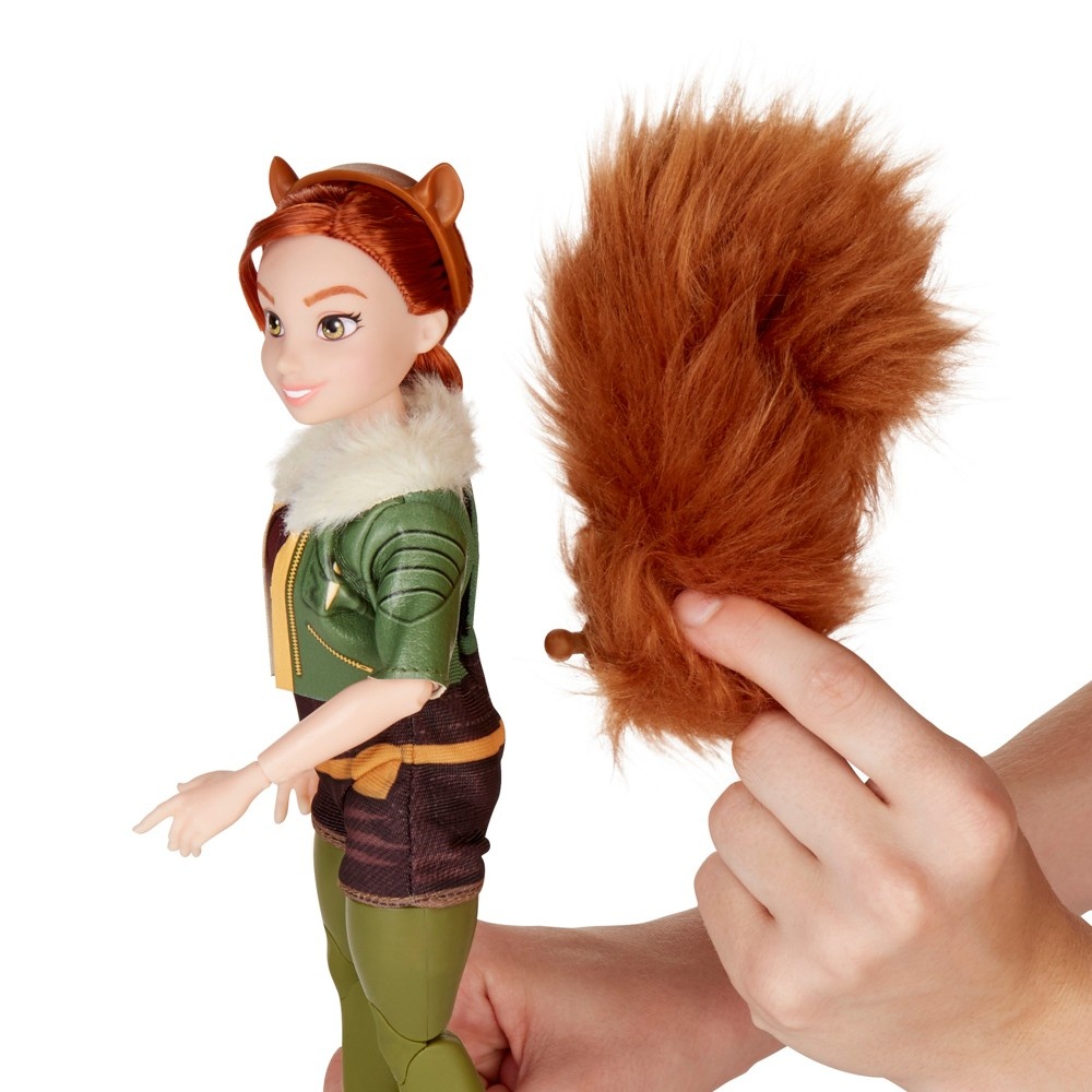 slide 4 of 8, Marvel Rising Doreen Green (Squirrel Girl) Secret Identity Doll , 1 ct