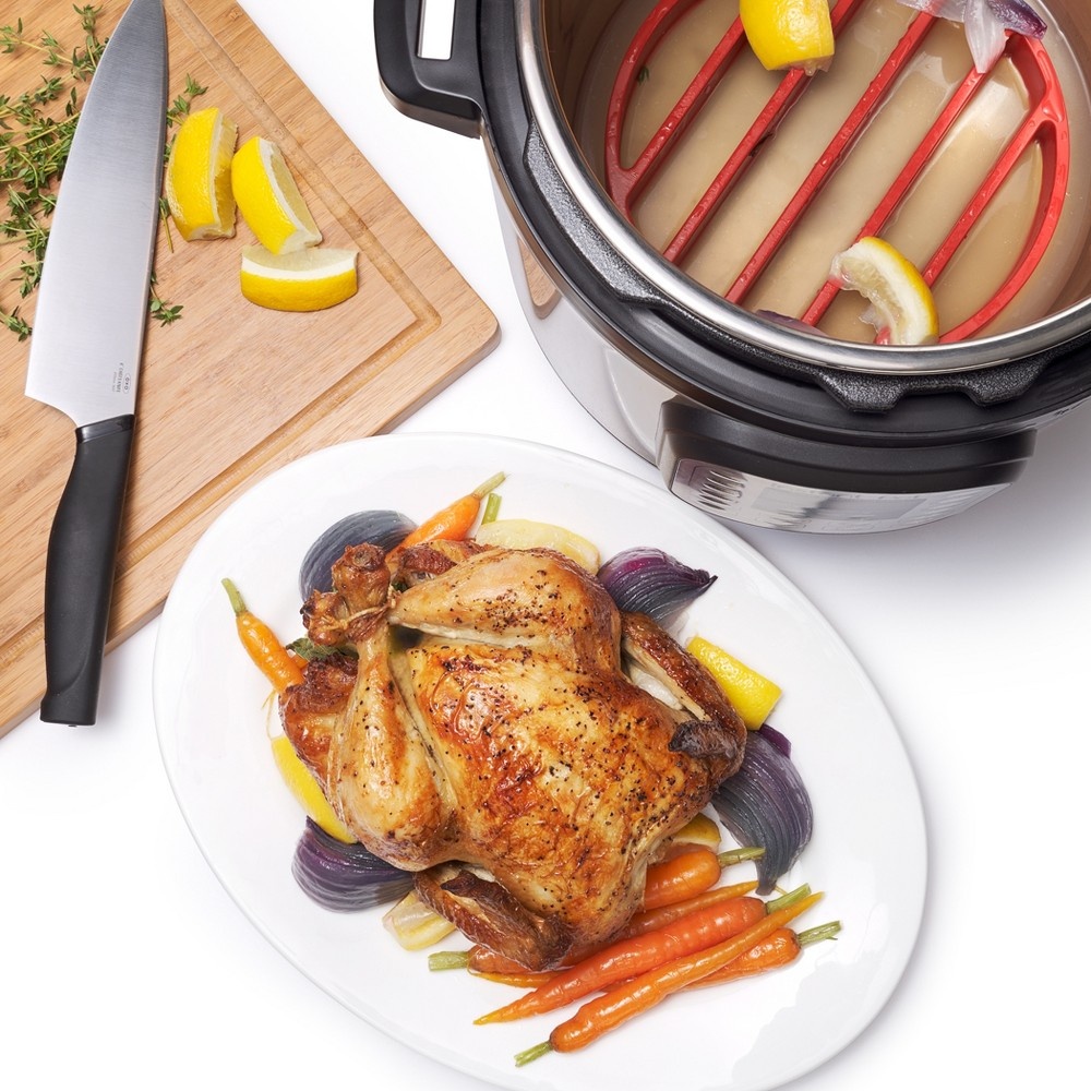 slide 3 of 6, OXO Silicone Pressure Cooker Rack, 1 ct