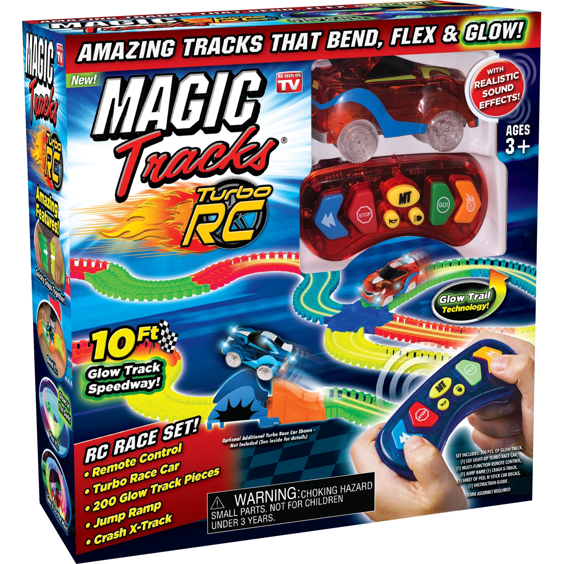 slide 1 of 4, Magic Tracks Race Set, 1 ct