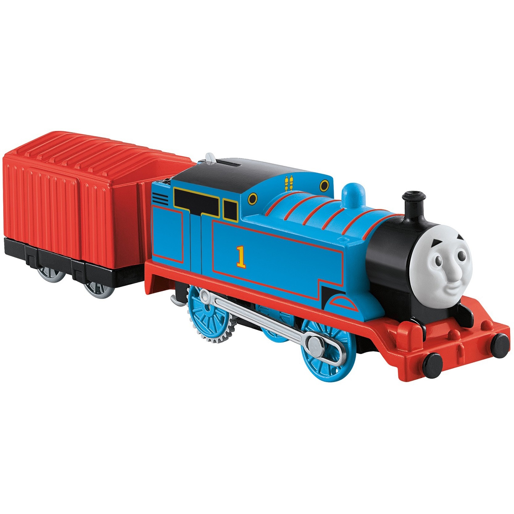 slide 1 of 5, Fisher-Price Thomas & Friends Motorized Thomas the Train with Tender Car, 1 ct