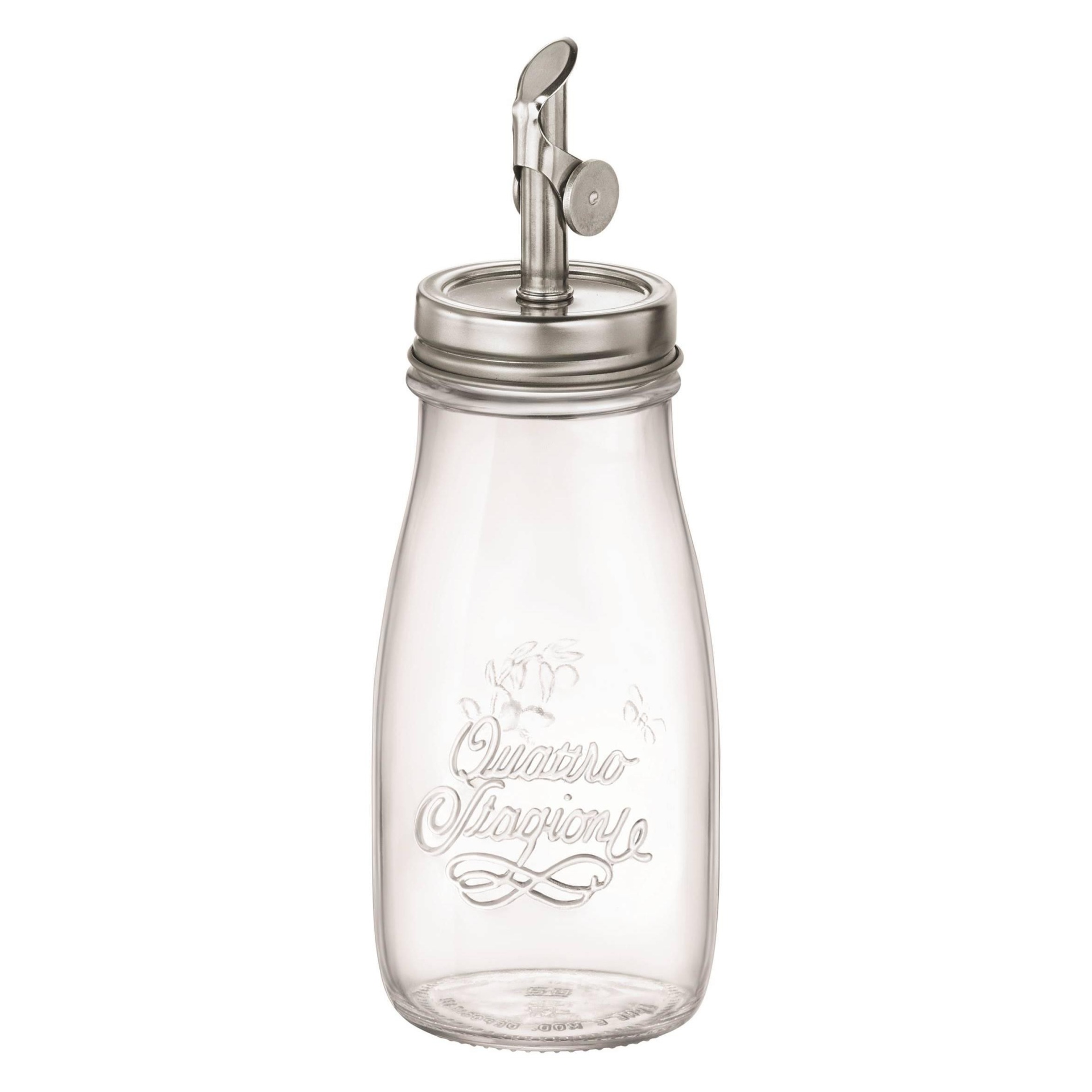 slide 1 of 1, Bormioli Rocco Quattro Staggioni Oil Bottle, 13.5 oz