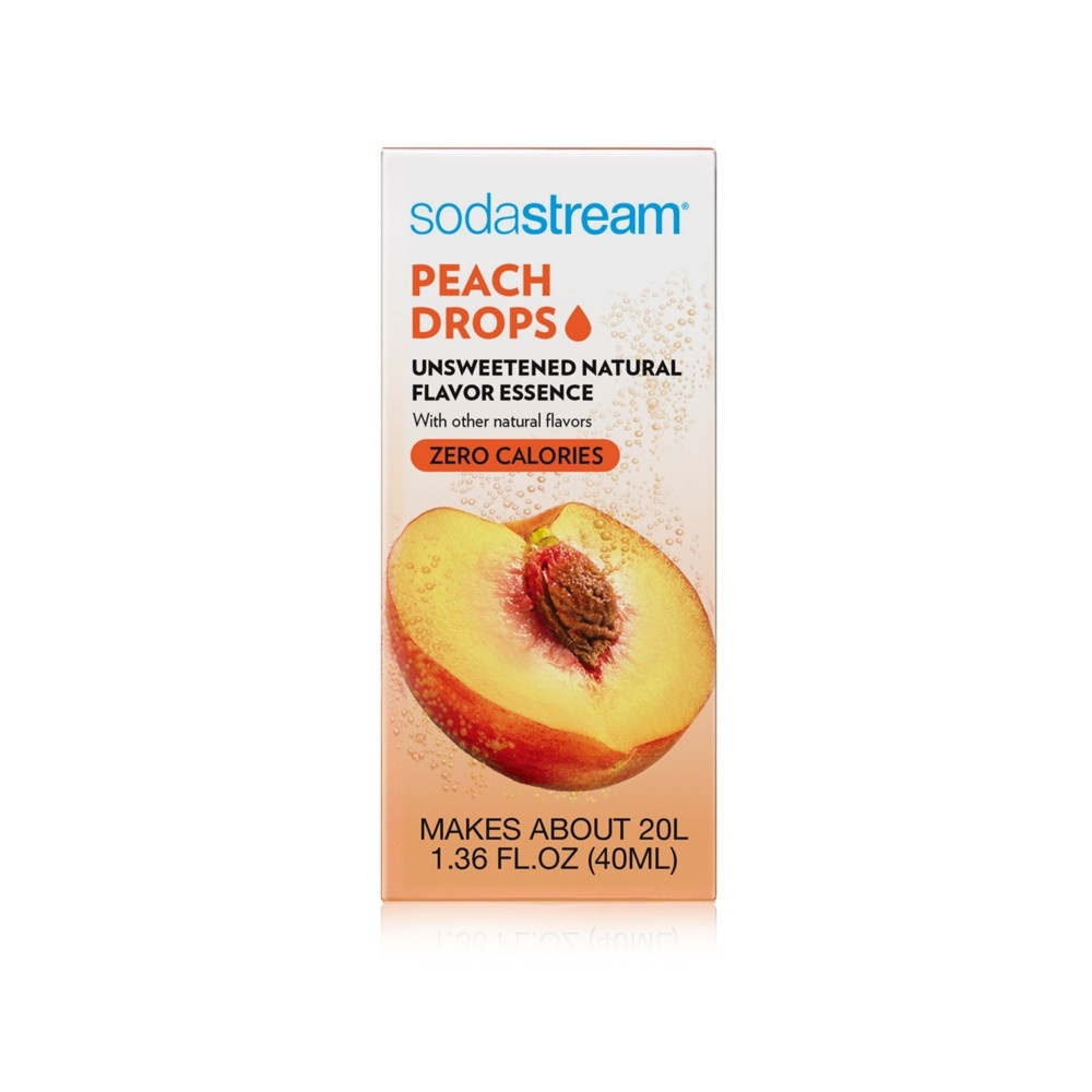 slide 2 of 2, SodaStream Fruit Drops Peach, 1 ct