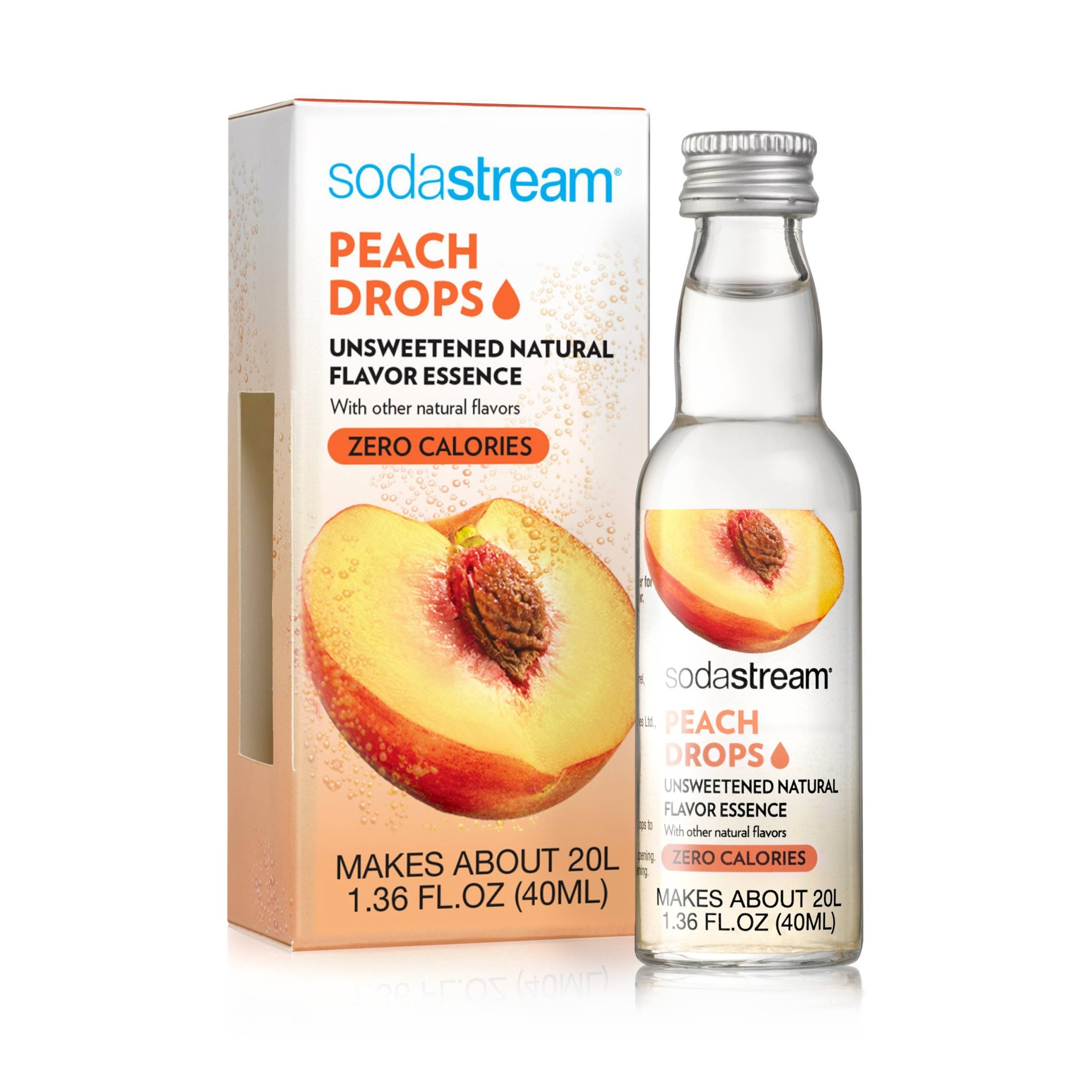 slide 1 of 2, SodaStream Fruit Drops Peach, 1 ct