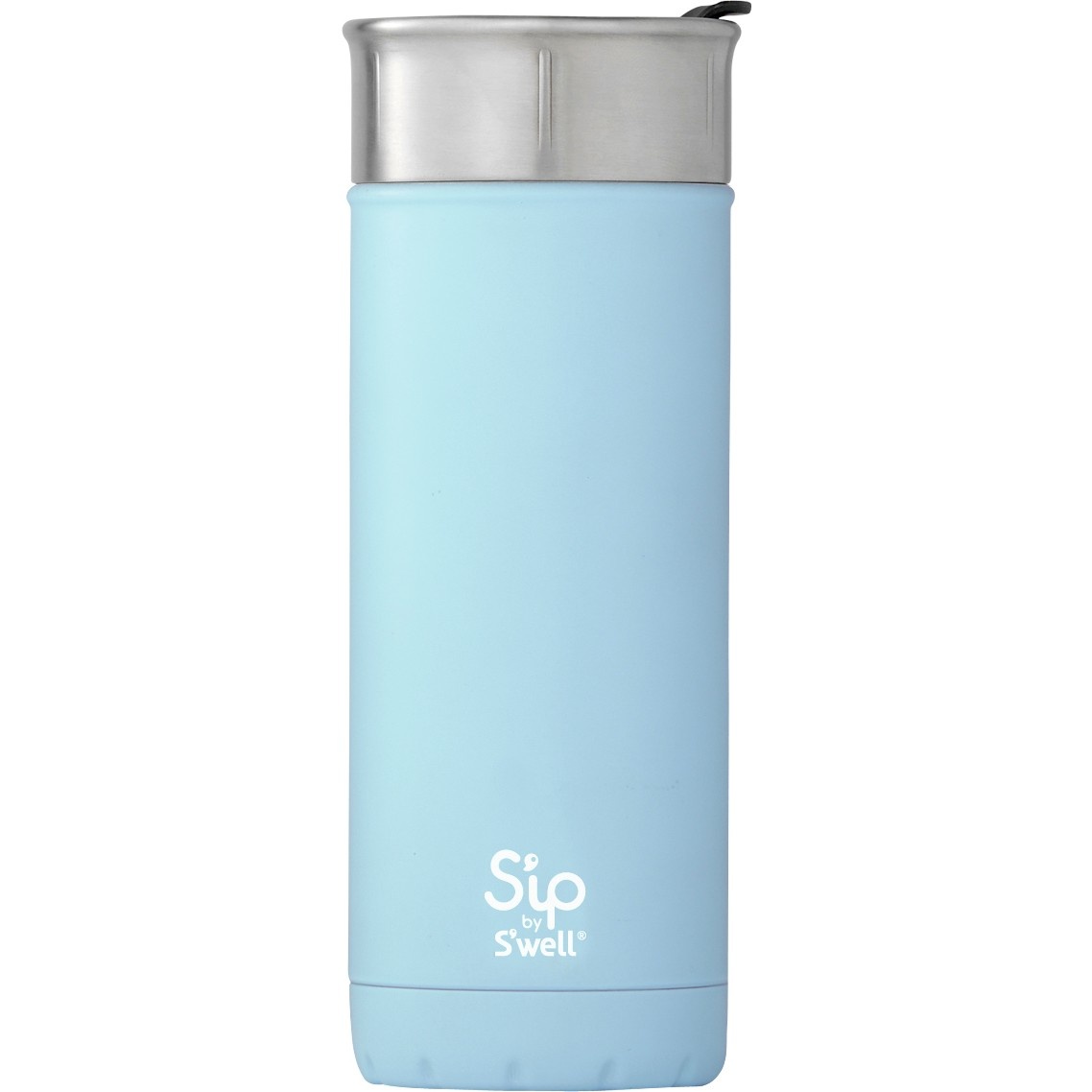 slide 1 of 3, S'ip by S'well Vacuum Insulated Stainless Steel Travel Mug Blue Bird, 16 oz