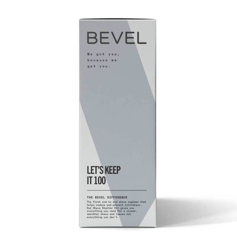 slide 8 of 11, Bevel Men's Shave Kit - Safety Razor and Brush, Shave Cream, Pre Shave Oil, Post Shave Balm - 40 Blades, 1 ct