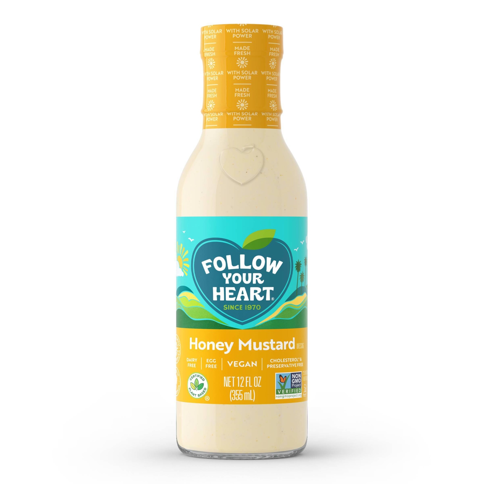 slide 1 of 4, Follow Your Heart Vegan Honey Mustard Salad Dressing - 12oz, 12 oz