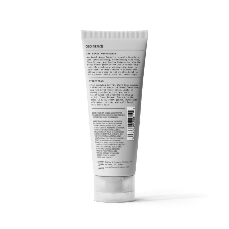 slide 2 of 6, Bevel Men's Shave Cream, Moisturizing with Vitamin E and Aloe Vera - 4 fl oz, 4 fl oz