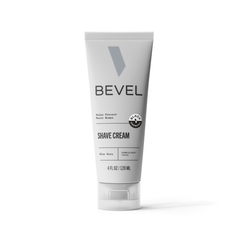 slide 1 of 6, Bevel Men's Shave Cream, Moisturizing with Vitamin E and Aloe Vera - 4 fl oz, 4 fl oz