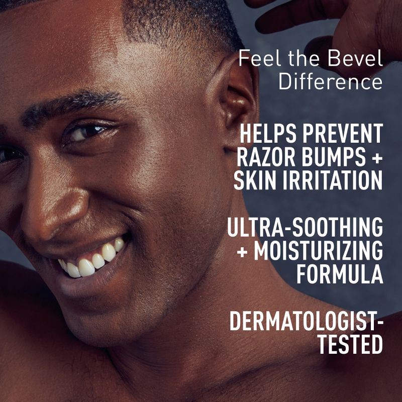 slide 4 of 6, Bevel Men's Shave Cream, Moisturizing with Vitamin E and Aloe Vera - 4 fl oz, 4 fl oz