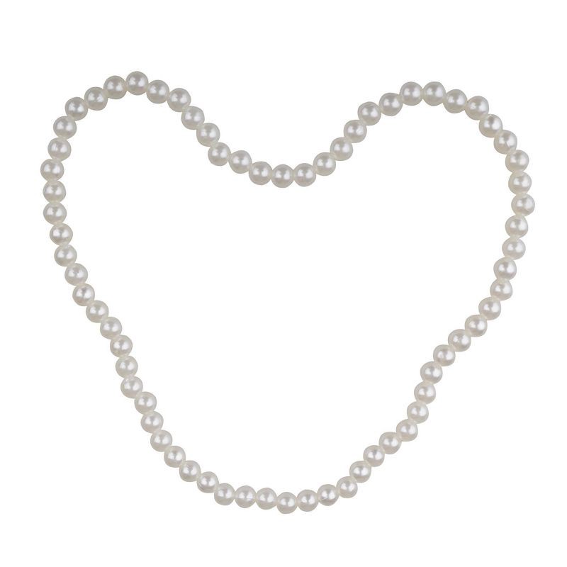 slide 3 of 3, 6ct Pearl Necklace - Spritz™: Kids Party Favors, Birthday Supplies, White Beads, Ages 4+, 6 ct