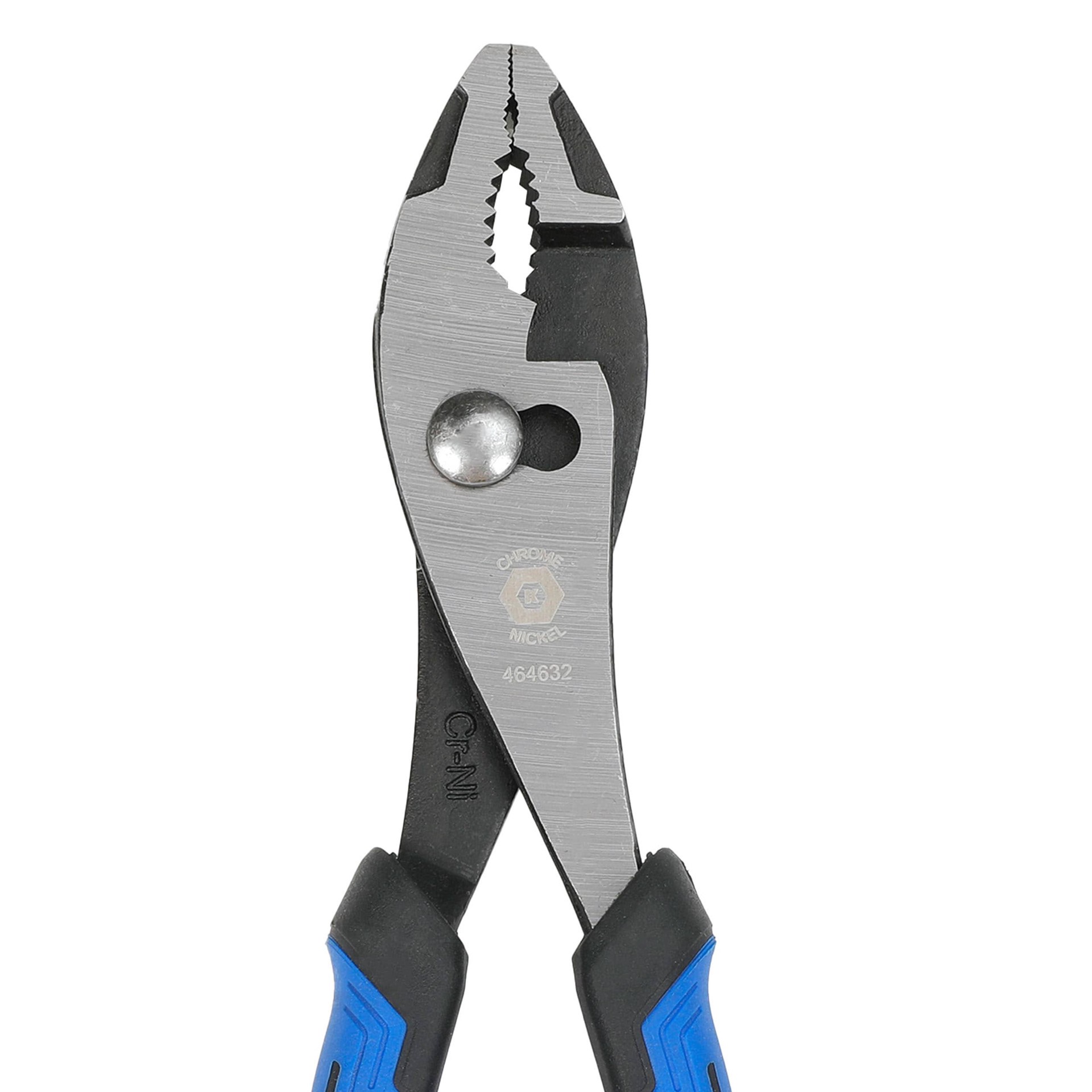 slide 5 of 6, Kobalt 8-in Slip joint pliers Wire Cutter Pliers, 1 ct
