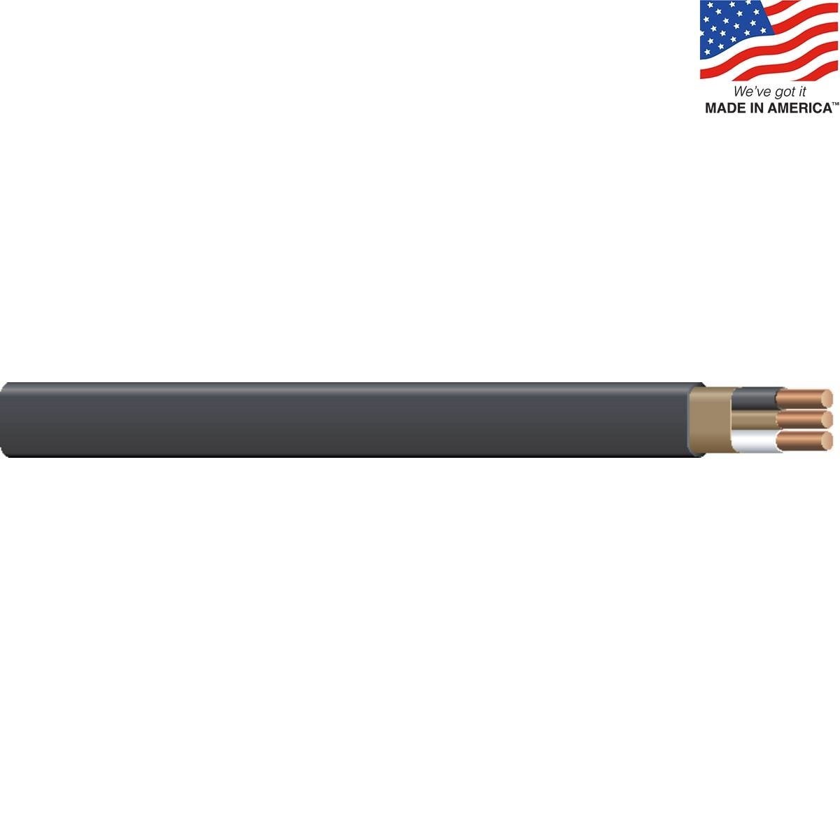 slide 2 of 6, Southwire 50-ft 8 / 2 / Romex SIMpull Stranded Indoor CU NM-B W/G Individual pack ( By-the-roll ), 1 ct