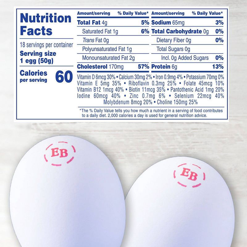 slide 7 of 10, Eggland's Best Grade A Large Eggs - 18ct, 18 ct