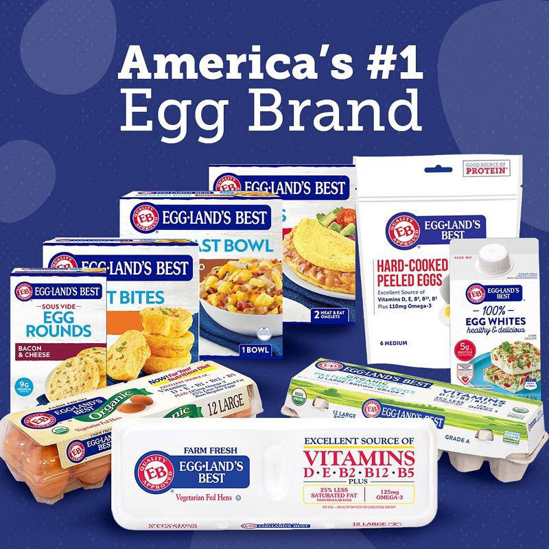 slide 5 of 10, Eggland's Best Grade A Large Eggs - 18ct, 18 ct