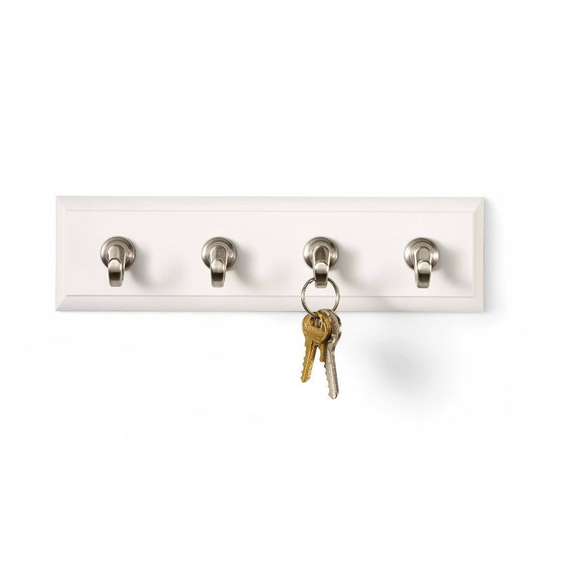 slide 10 of 10, Command 6 Strips Quartz Key Decorative Hook Rack, 1 ct