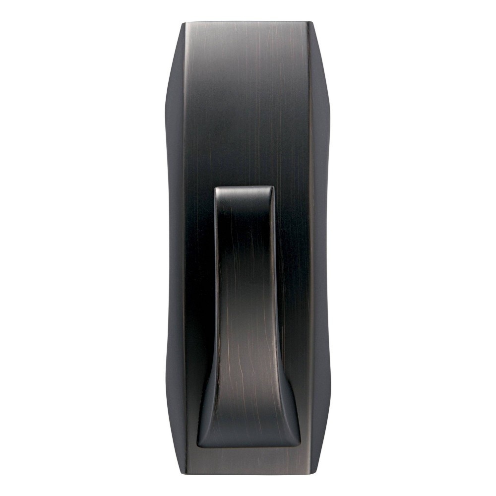 slide 2 of 7, Command 2 Strips Large Sized Modern Reflections Hook Oil Rubbed Bronze, 1 ct