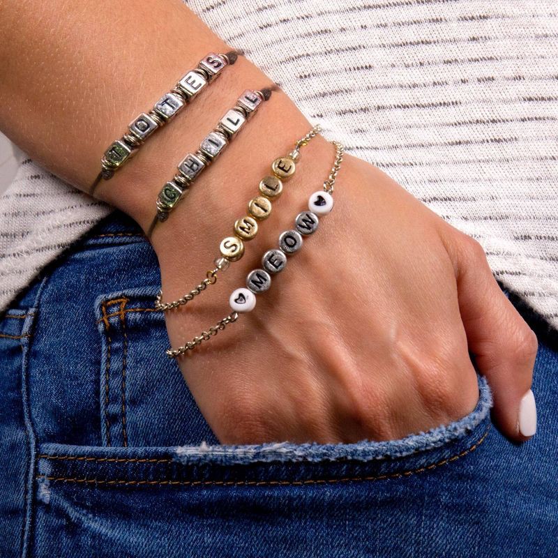 slide 3 of 5, DIY Alphabet Jewelry Kit - STMT, 1 ct