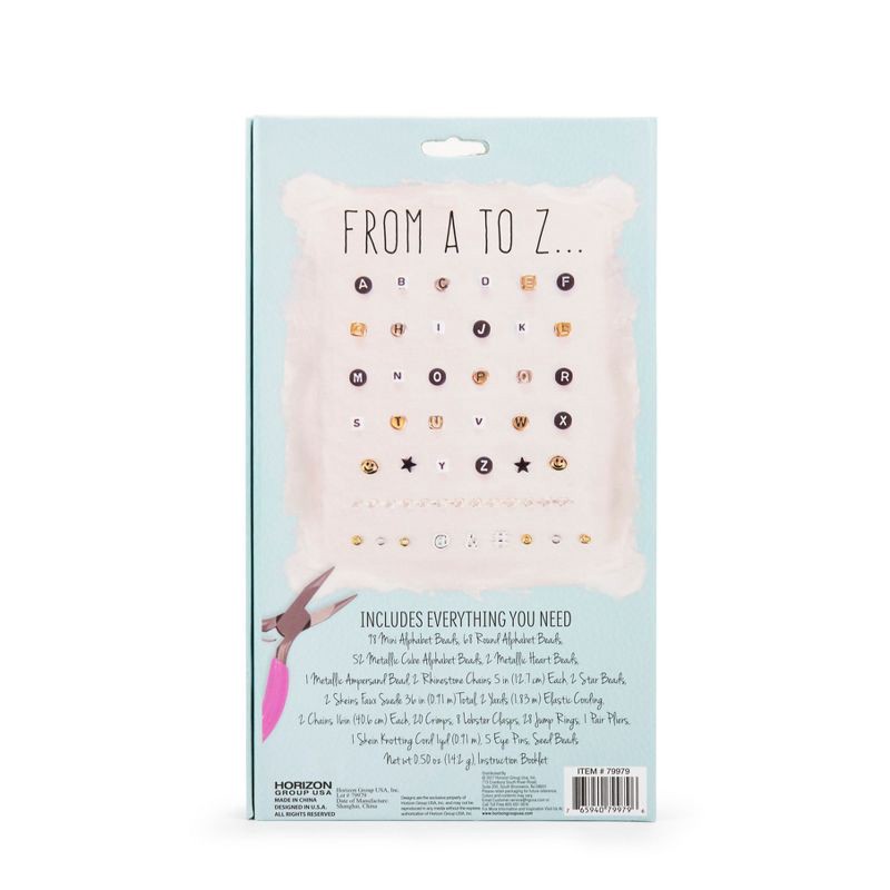 slide 4 of 5, DIY Alphabet Jewelry Kit - STMT, 1 ct
