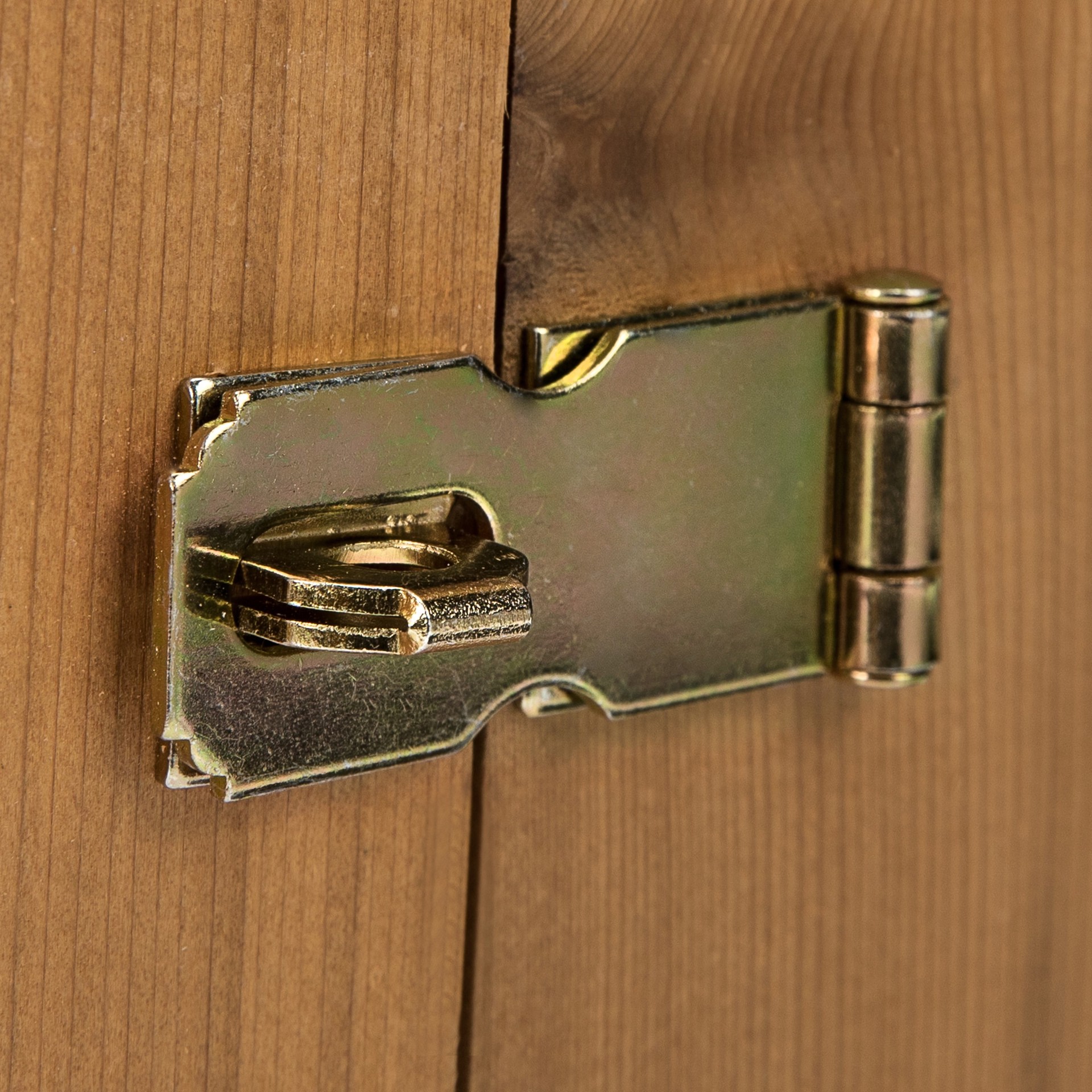 slide 2 of 6, RELIABILT 2-1/2-in Brass Fixed staple hasps, 1 ct