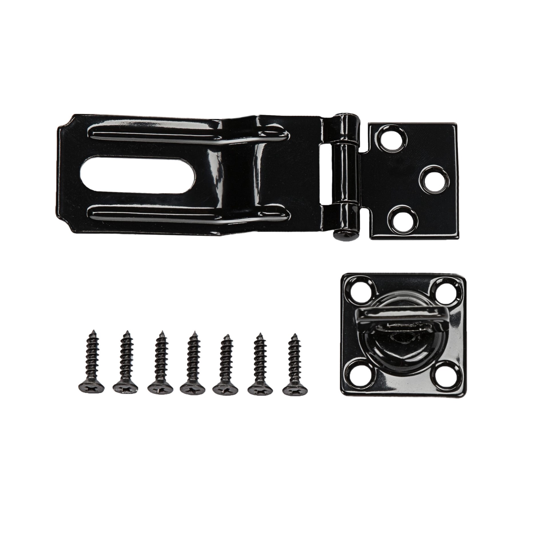 slide 1 of 6, RELIABILT 3-1/2-in Steel-painted Swivel hasps, 1 ct