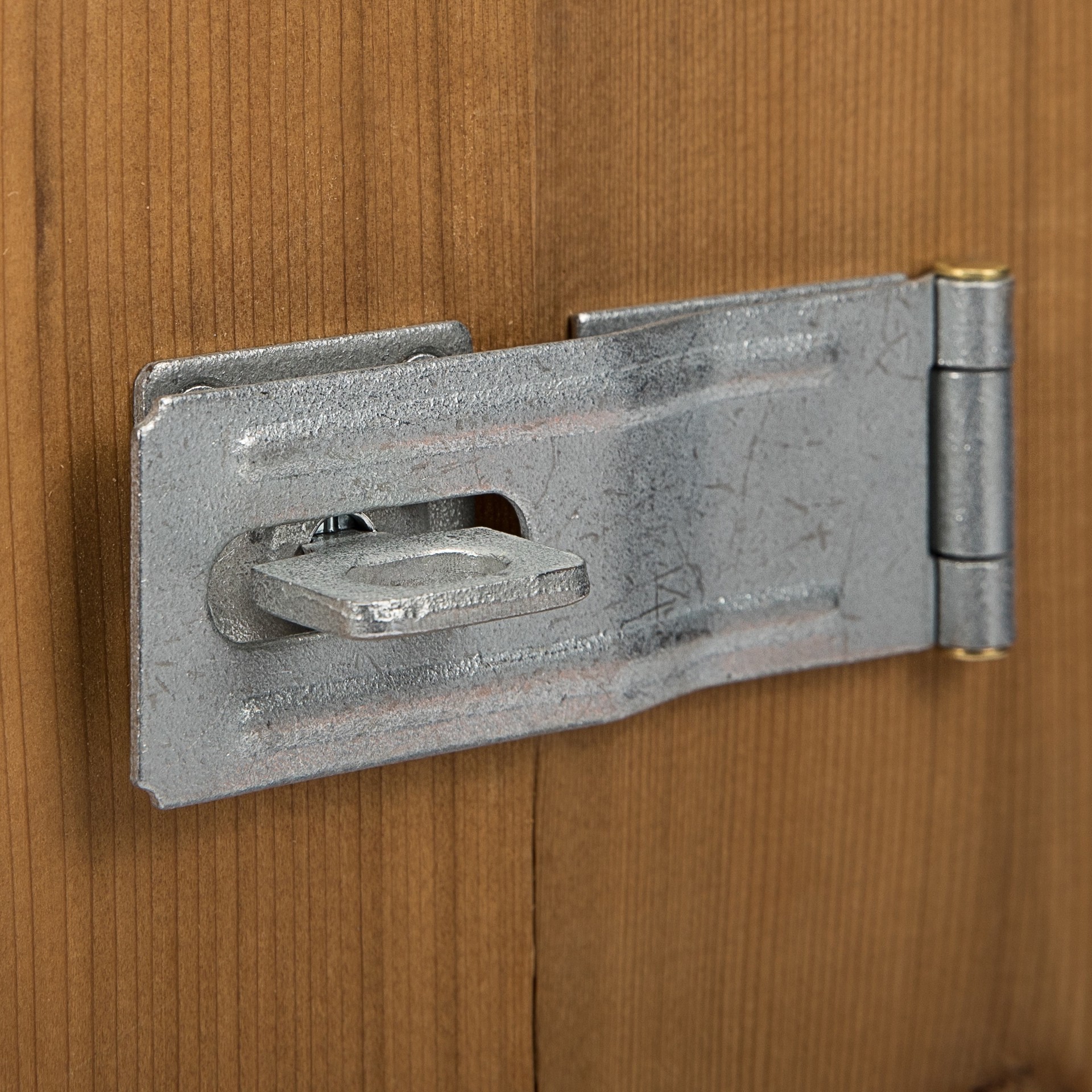 slide 2 of 6, RELIABILT 4-1/2-in Galvanized Swivel hasps, 1 ct