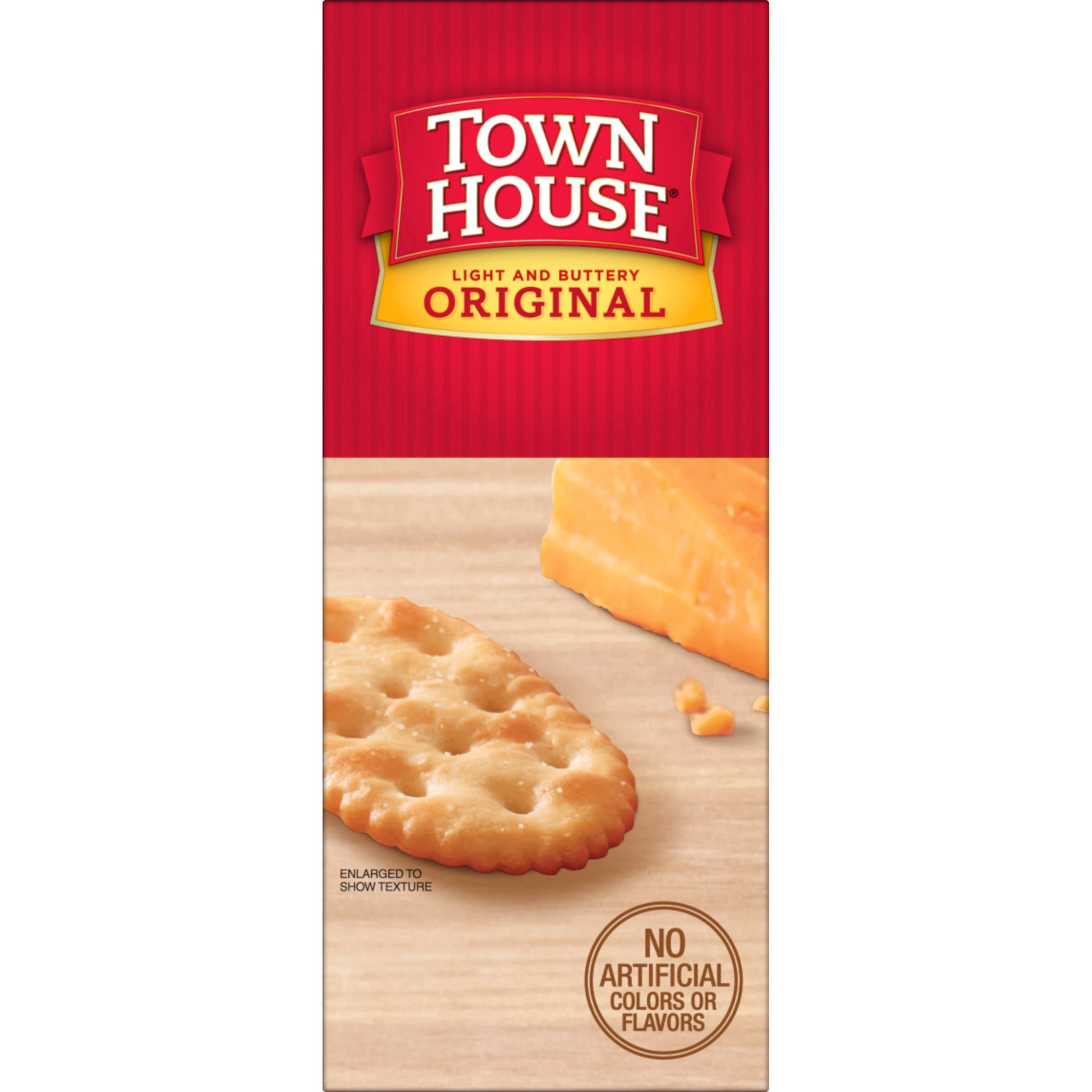 slide 2 of 5, Town House Original Oven Baked Crackers, 20.7 oz