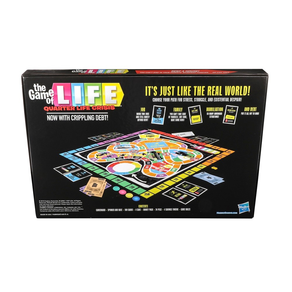 slide 3 of 5, Life - Quarter Life Crises Board Game, 1 ct