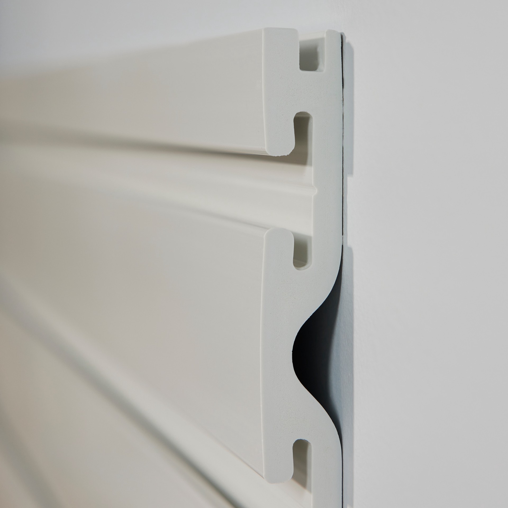 slide 2 of 6, Gladiator GearWall 2 -Piece 48-in White Plastic Multipurpose Wall panel, 1 ct