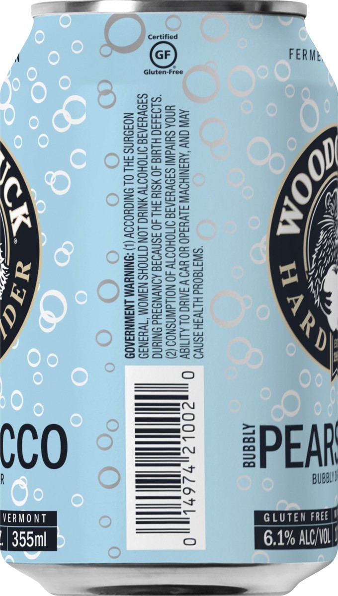 slide 2 of 6, Woodchuck 6 Pack Bubbly Pearsecco Dry Cider 6 ea, 6 ct; 12 oz