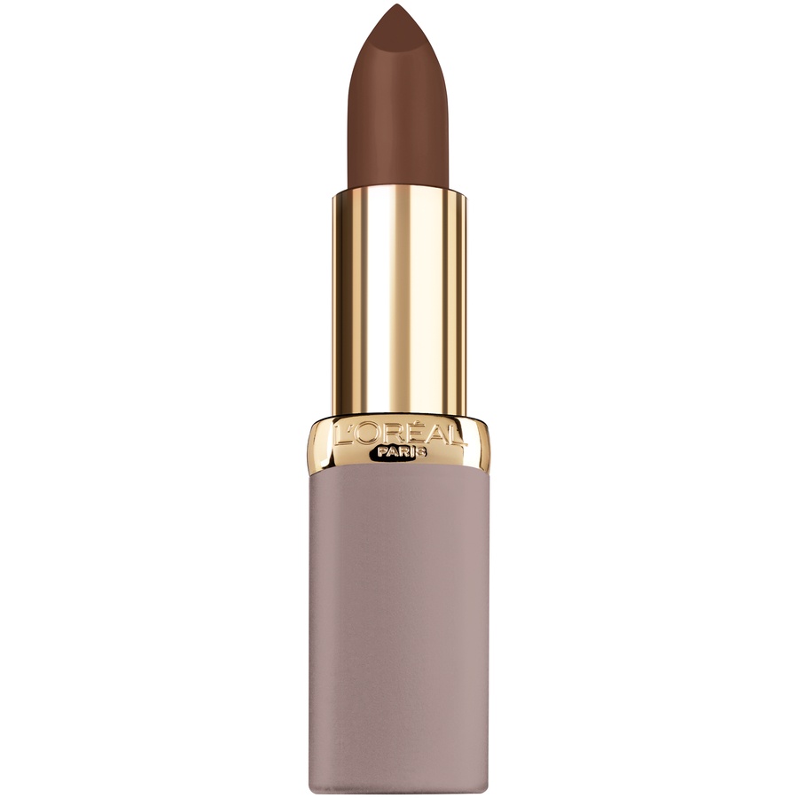 slide 1 of 2, L'Oréal Paris Colour Riche Ultra Matte Highly Pigmented Nude Lipstick, Sienna Supreme, 0.13 oz