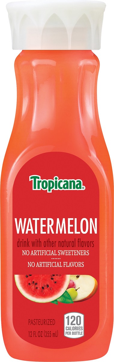 slide 5 of 7, Tropicana Watermelon Drink 12 oz, 12 oz