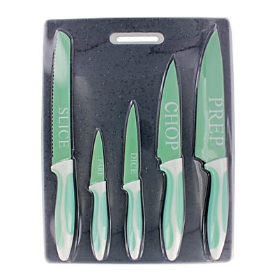 slide 1 of 1, chefstyle Mint Cutlery Board Set, 1 ct