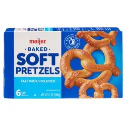 Meijer Baked Soft Pretzels