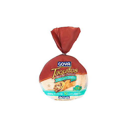 slide 1 of 1, Goya Mini Corn Tortillas, 22 oz