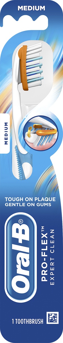 slide 2 of 2, Oral-B Pro Health Clinical Medium Toothbrush, 1 ct