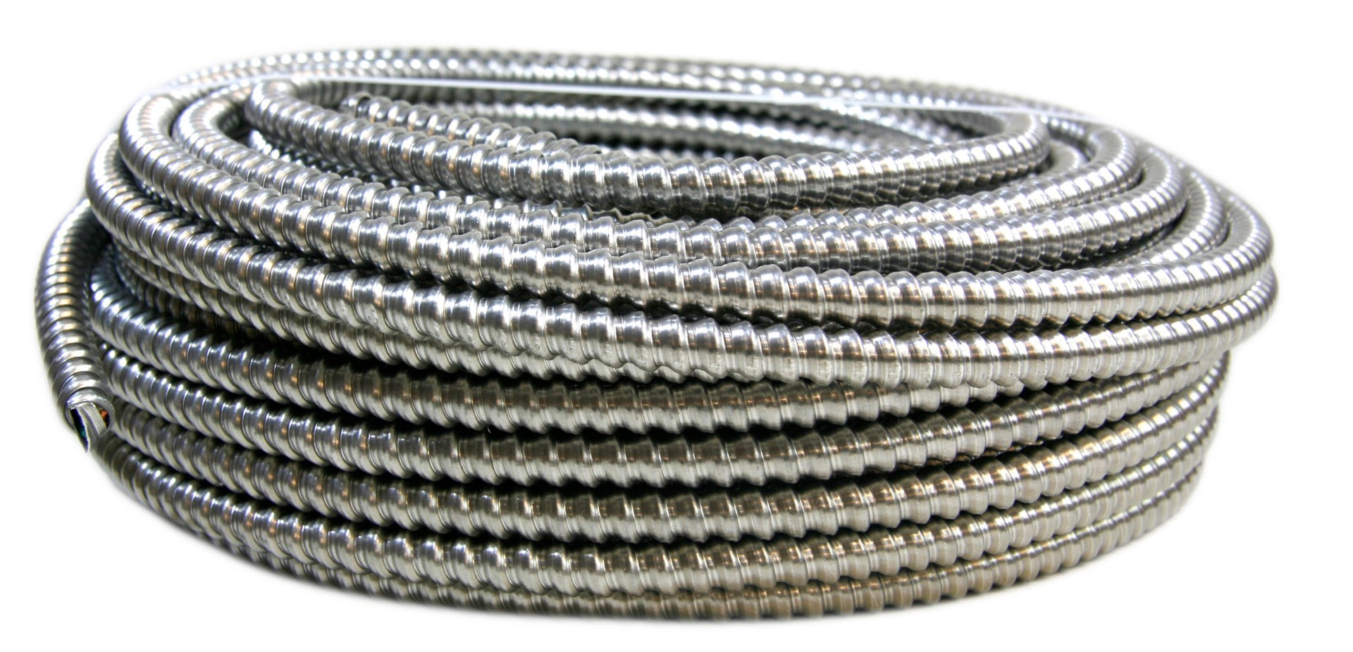 slide 1 of 2, Southwire Duraclad 100-ft 4 / 1 Stranded Steel BX/AC Armored Cable, 1 ct