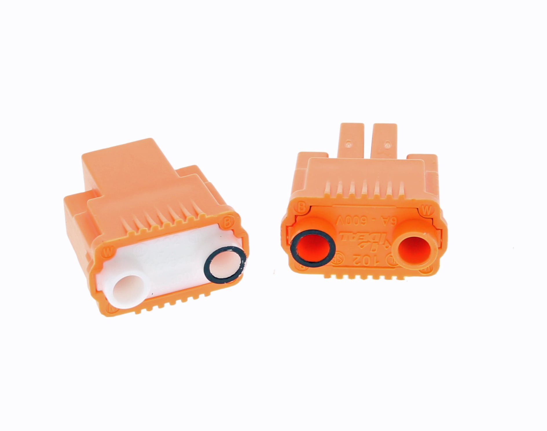 slide 4 of 6, IDEAL Push-in Wire Connectors 2 Orange ( 5 -Pack ), 1 ct